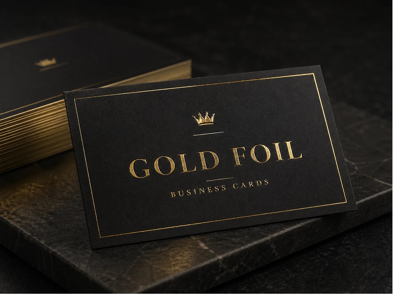 Gold Lettering  Cards